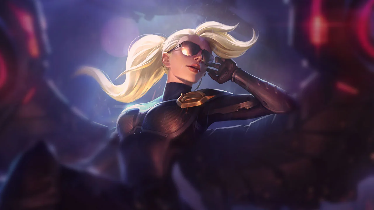 Riot Kayle splash art