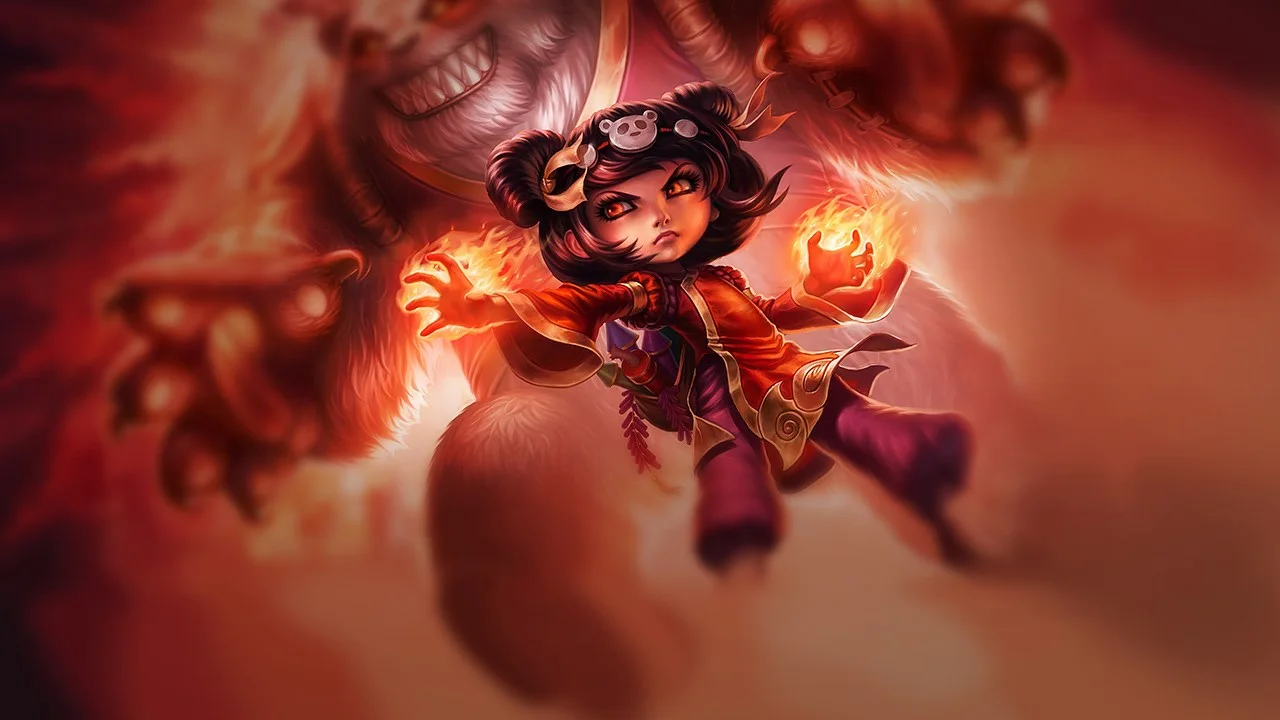 Panda Annie splash art