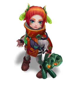 Lunar Beast Annie Ruby chroma