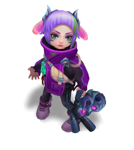 Lunar Beast Annie Amethyst chroma