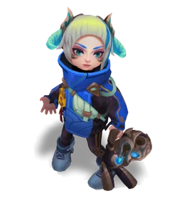 Lunar Beast Annie Sapphire chroma