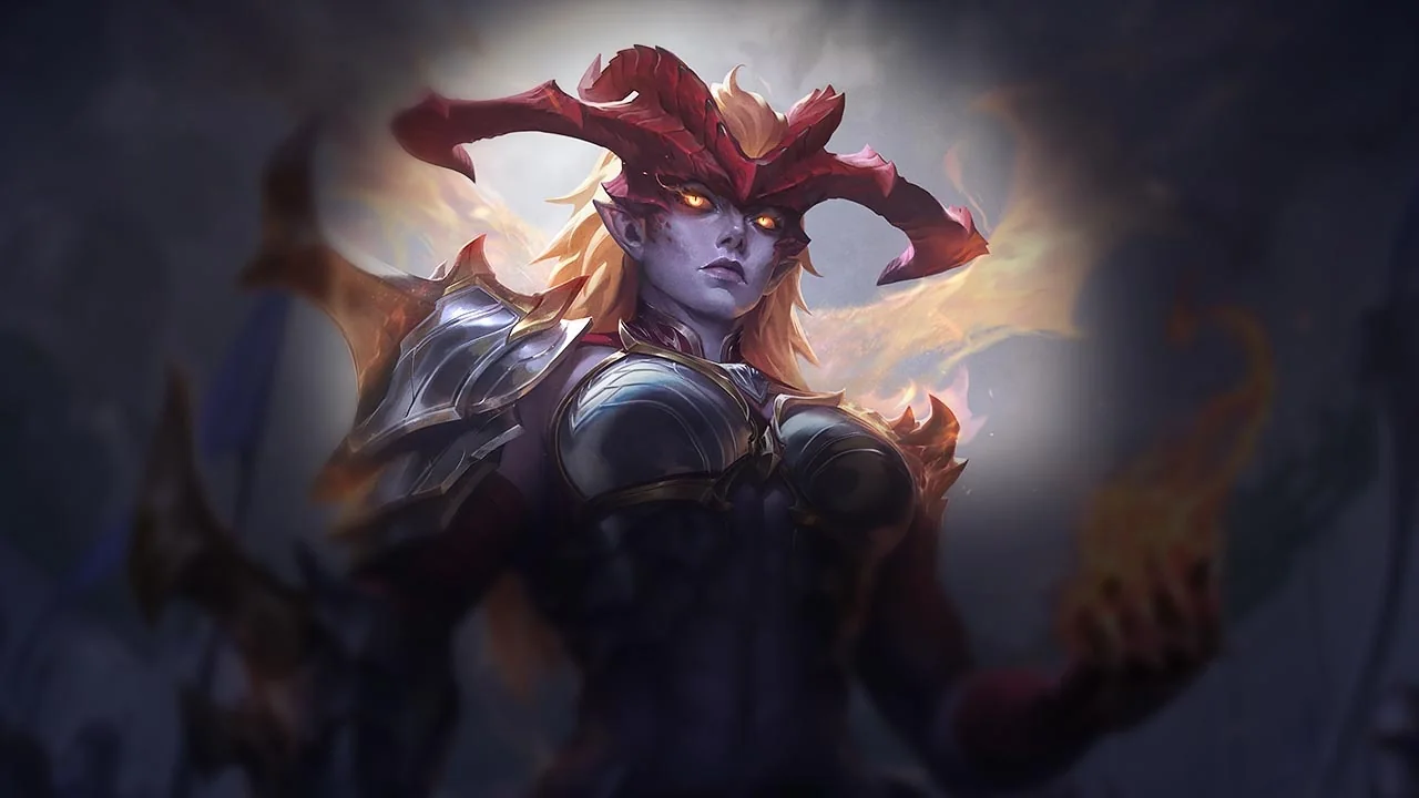 Original Shyvana splash art