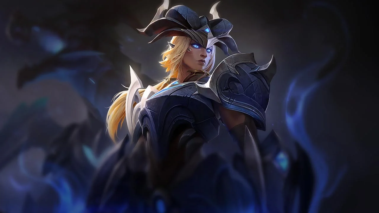 Worlds 2014 Shyvana splash art