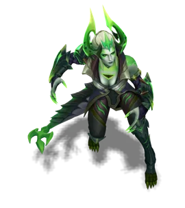 Ruined Shyvana Emerald chroma