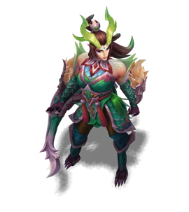 Immortal Journey Shyvana Emerald chroma