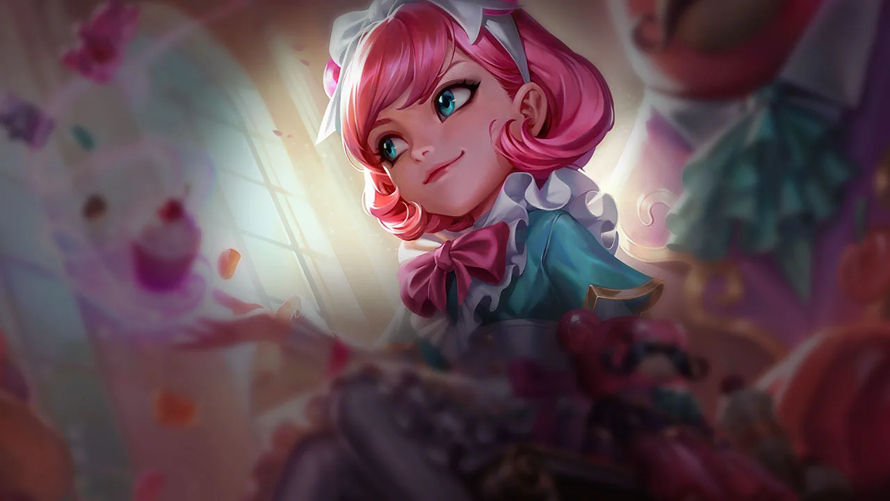 Cafe Cuties Annie splash art
