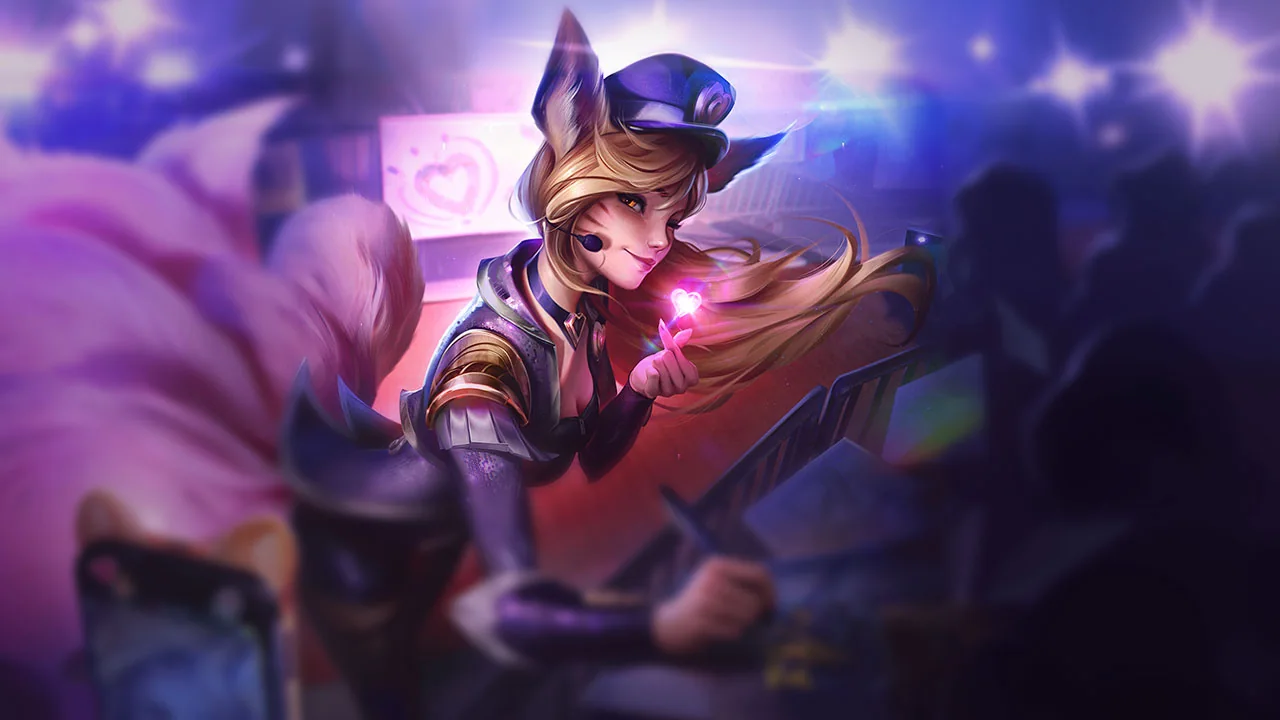 Popstar Ahri splash art