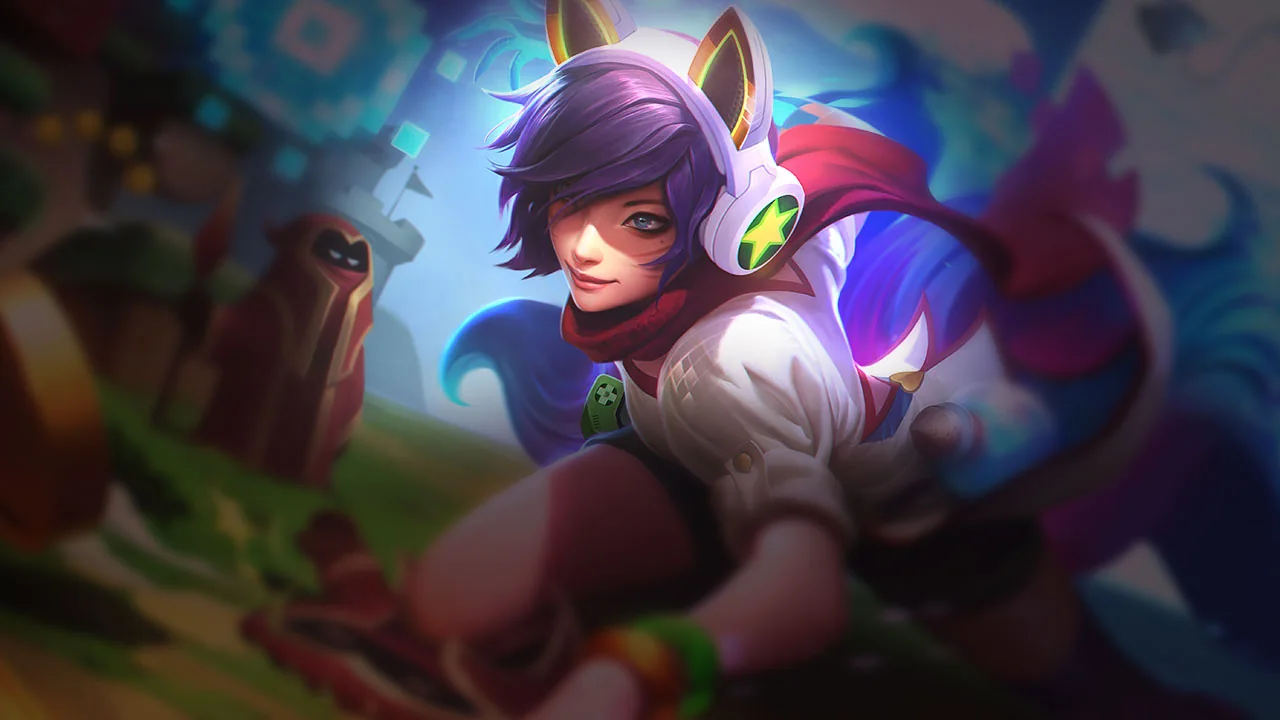 Arcade Ahri splash art