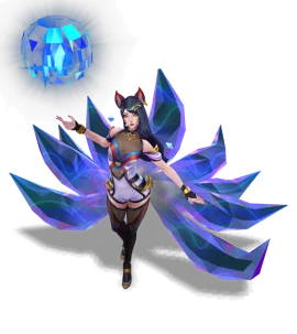 KDA Ahri Ahri-versary chroma