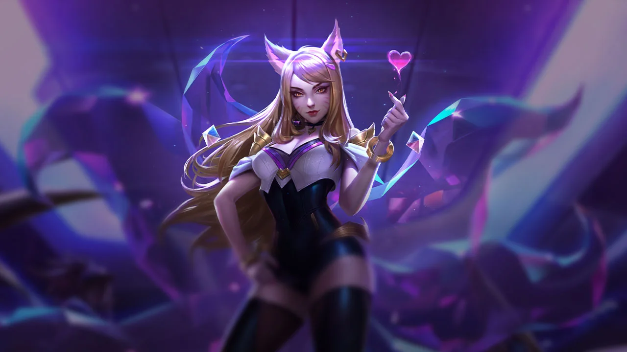 KDA Ahri splash art
