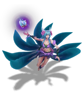 Elderwood Ahri Obsidian chroma
