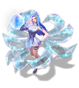 KDA ALL OUT Ahri Pearl chroma