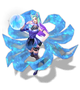 KDA ALL OUT Ahri Amethyst chroma