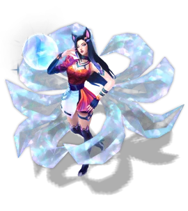 KDA ALL OUT Ahri Ahri-versary chroma