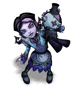 Fright Night Annie Aquamarine chroma