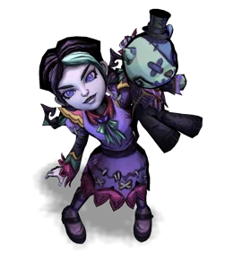 Fright Night Annie Tanzanite chroma