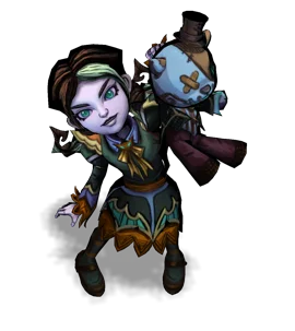 Fright Night Annie Obsidian chroma