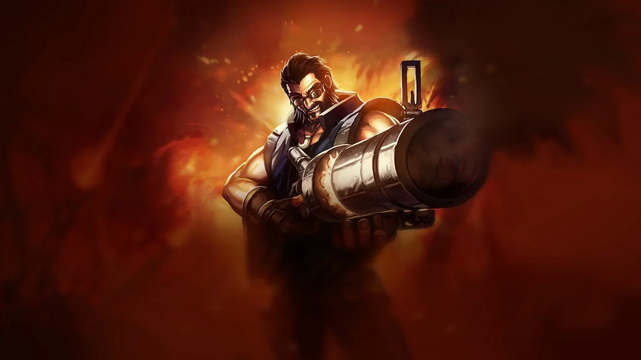 Hired Gun Graves splash art
