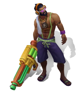 Pool Party Graves Emerald chroma