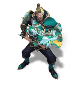 Porcelain Graves Turquoise chroma