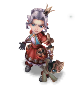 Battle Princess Annie Ruby chroma
