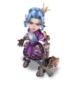 Battle Princess Annie Tanzanite chroma