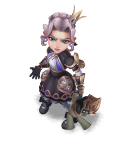 Battle Princess Annie Obsidian chroma
