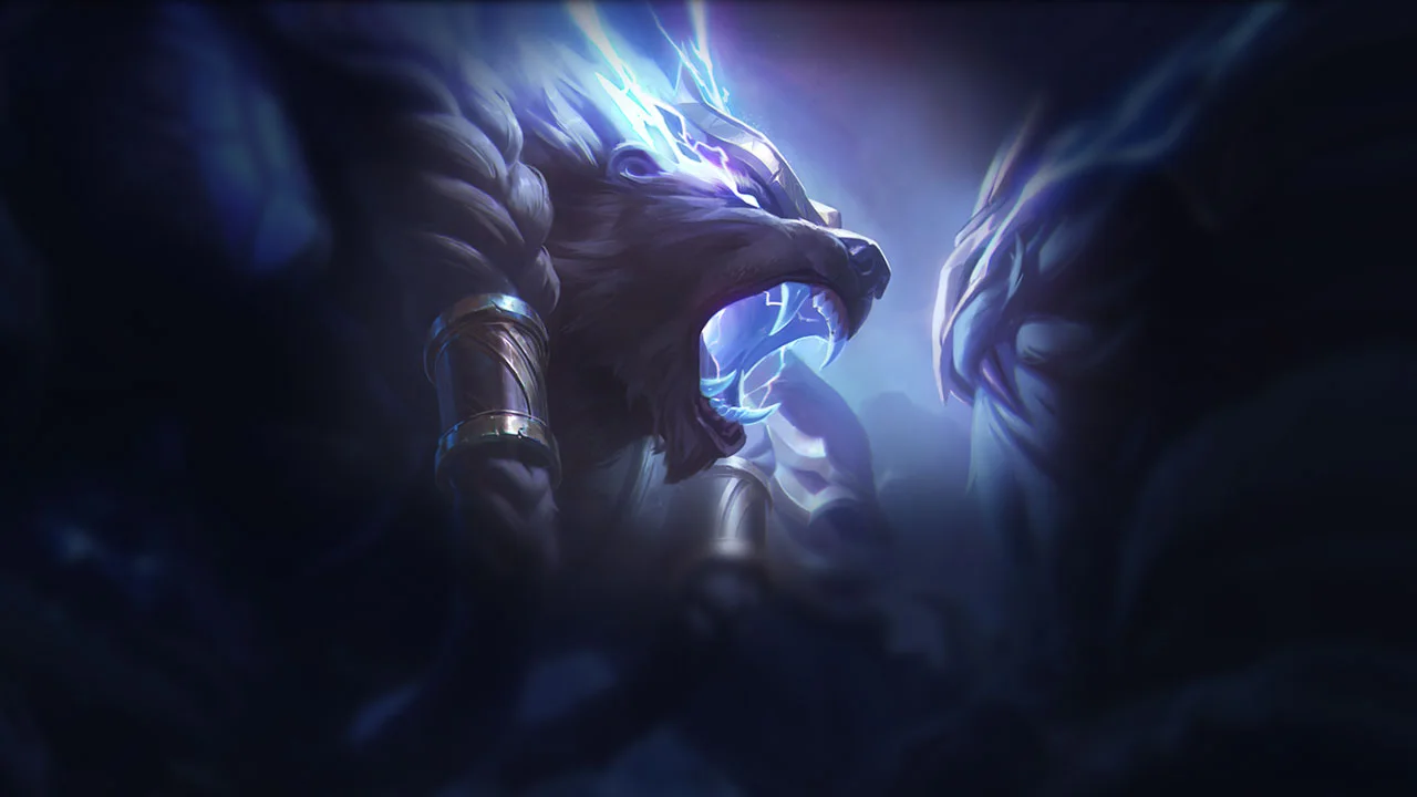 Thunder Lord Volibear splash art