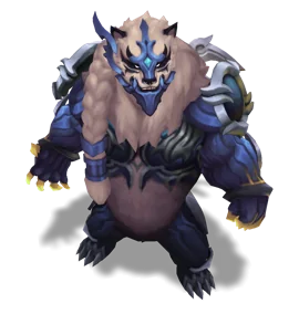 Duality Dragon Volibear Sapphire chroma