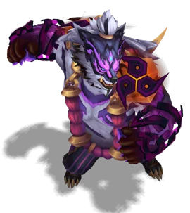 Inkshadow Volibear Tanzanite chroma
