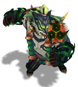 Inkshadow Volibear Emerald chroma