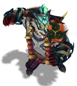 Inkshadow Volibear Turquoise chroma
