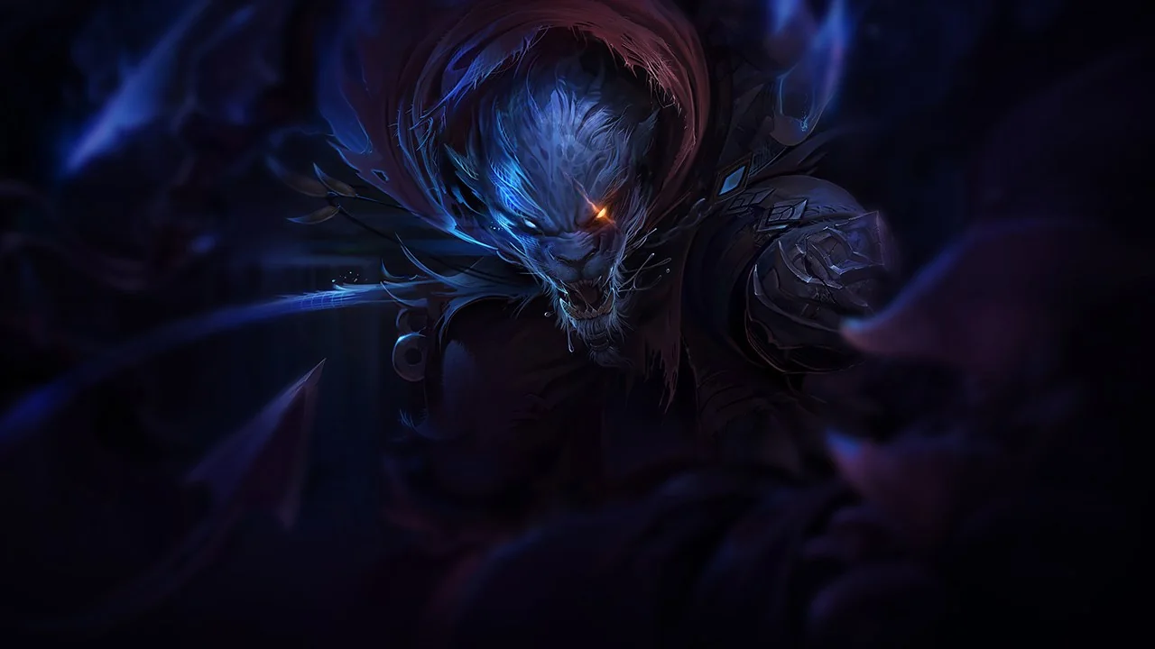 Night Hunter Rengar splash art
