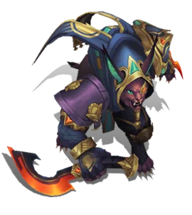 Guardian of the Sands Rengar Obsidian chroma