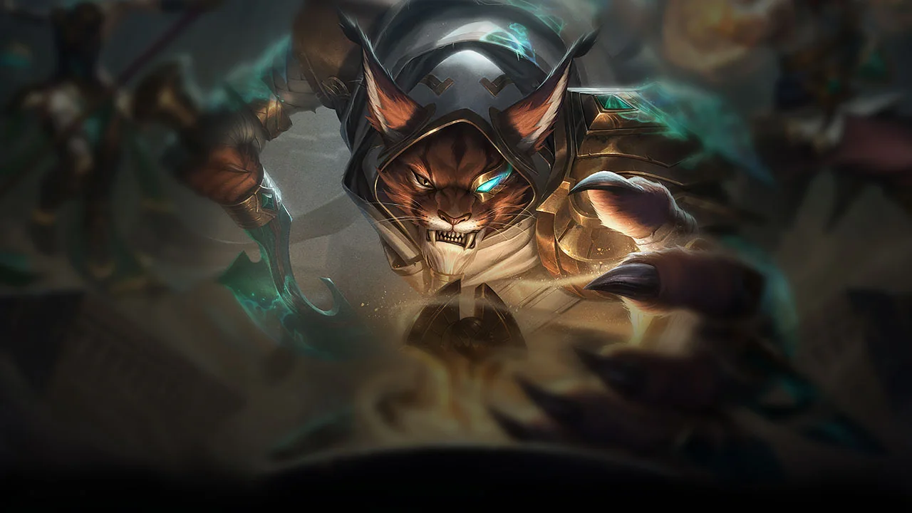 Guardian of the Sands Rengar splash art
