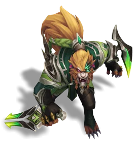 Sentinel Rengar Emerald chroma