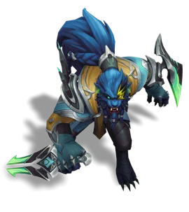 Sentinel Rengar Aquamarine chroma