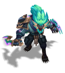 Street Demons Rengar Turquoise chroma