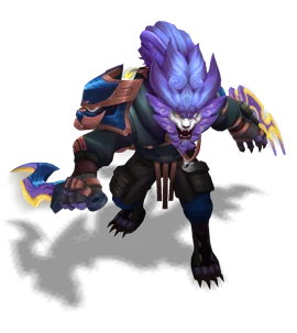 Street Demons Rengar Obsidian chroma