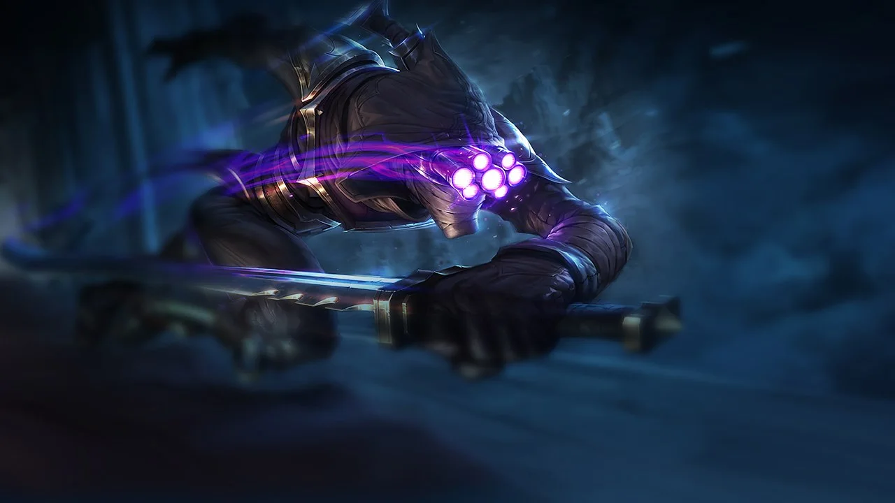 Assassin Master Yi splash art