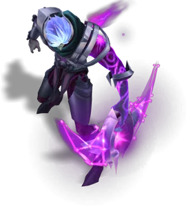 Cosmic Hunter Varus Rose Quartz chroma