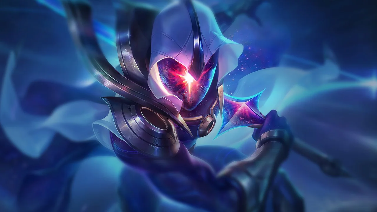 Cosmic Blade Master Yi splash art