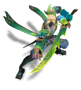 Spirit Blossom Master Yi Emerald chroma