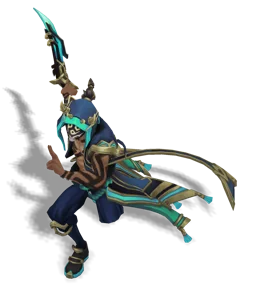 Inkshadow Master Yi Turquoise chroma
