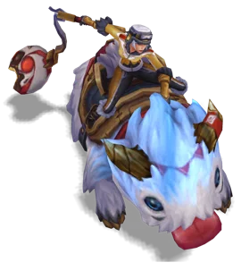 Poro Rider Sejuani Tenfold Triumph chroma