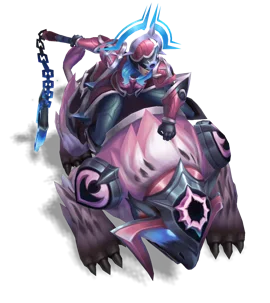 Solar Eclipse Sejuani Rose Quartz chroma