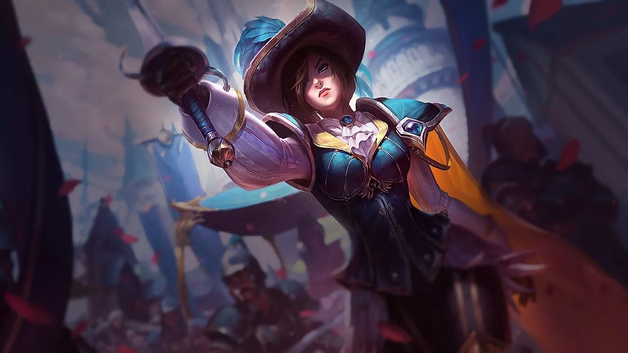Royal Guard Fiora splash art