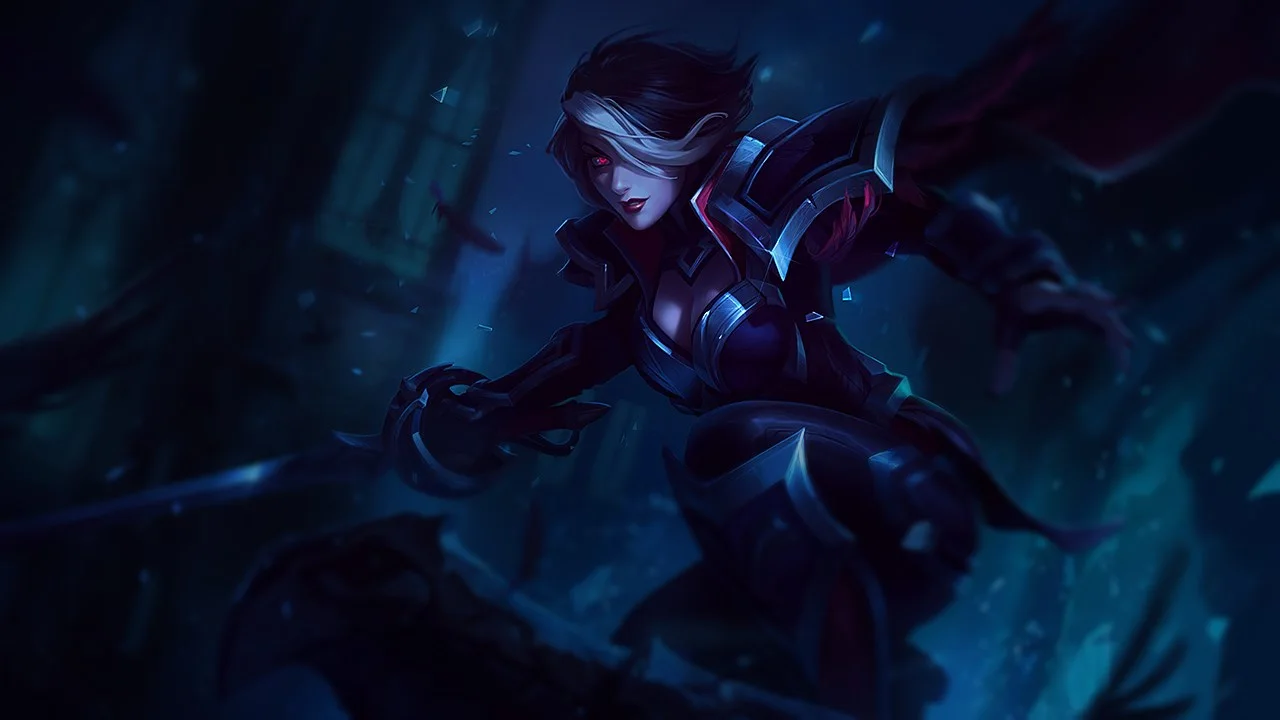 Nightraven Fiora splash art