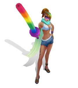 Pool Party Fiora Rainbow chroma