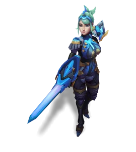 Pulsefire Fiora Sapphire chroma